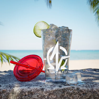 Sunsplash Tumbler with Straw, 16oz
