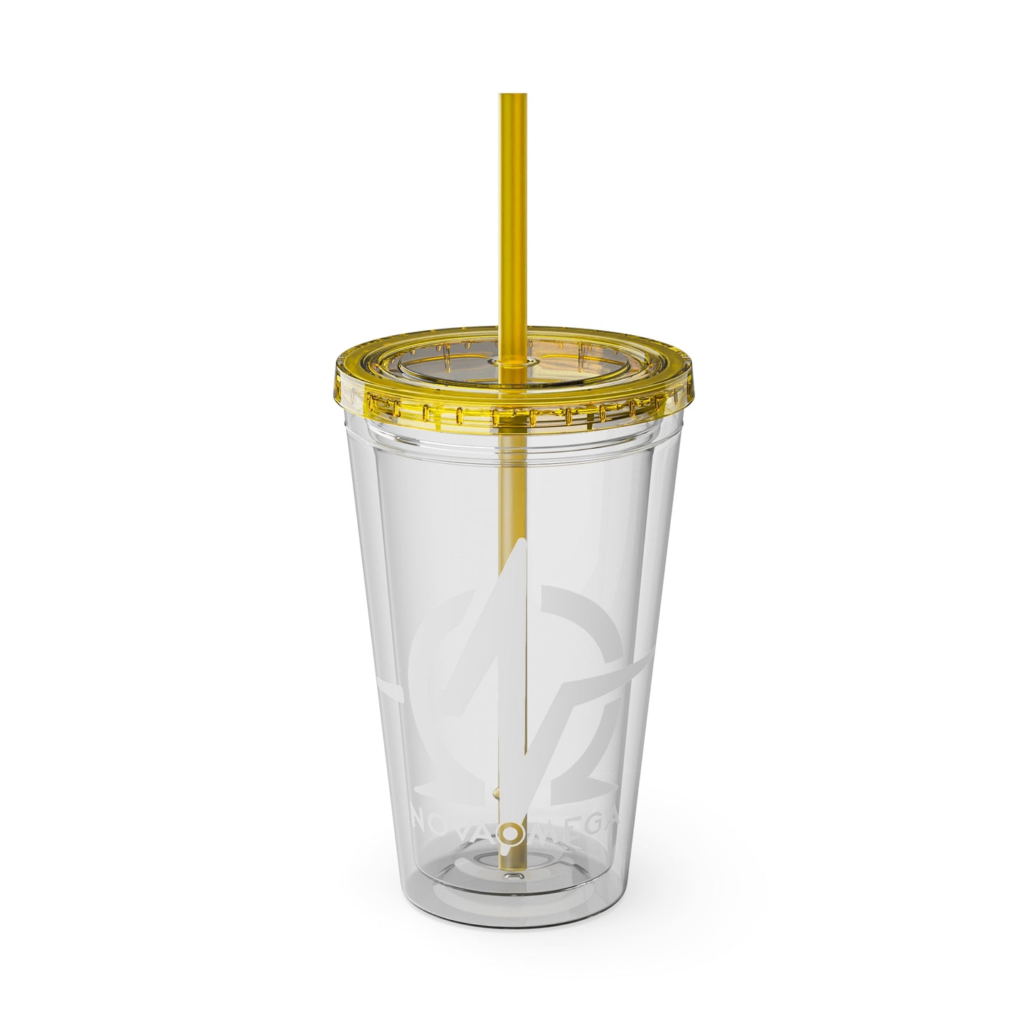 Sunsplash Tumbler with Straw, 16oz