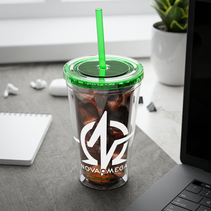 Sunsplash Tumbler with Straw, 16oz