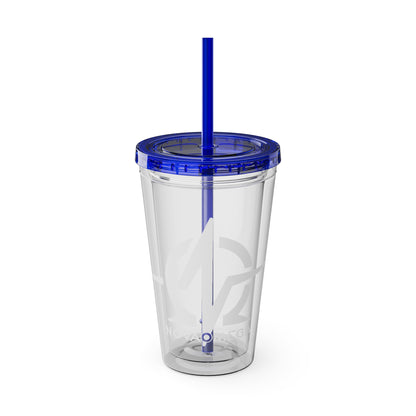 Sunsplash Tumbler with Straw, 16oz