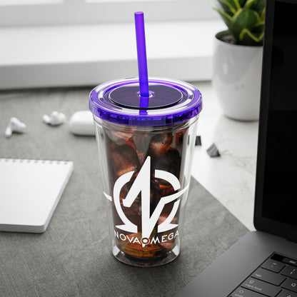 Sunsplash Tumbler with Straw, 16oz