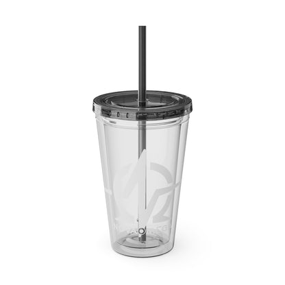 Sunsplash Tumbler with Straw, 16oz