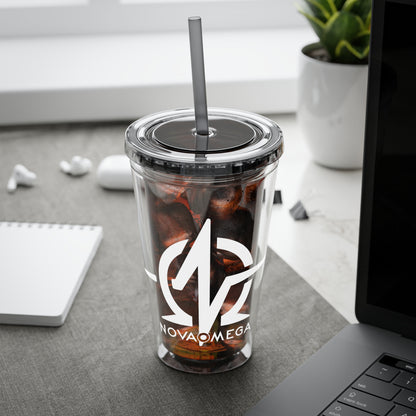 Sunsplash Tumbler with Straw, 16oz